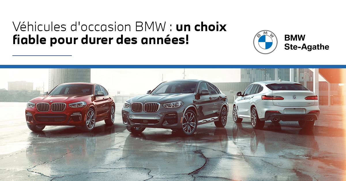 Véhicules d'occasion BMW : un choix fiable pour durer des années!