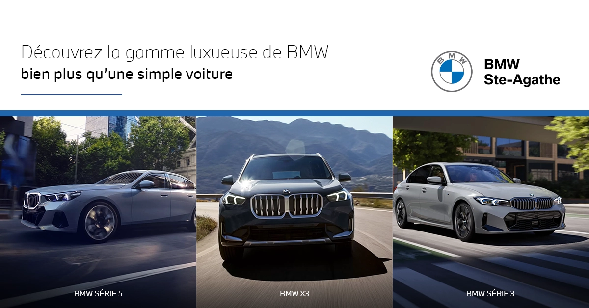 Découvrez la gamme luxueuse de BMW : bien plus qu’une simple voiture