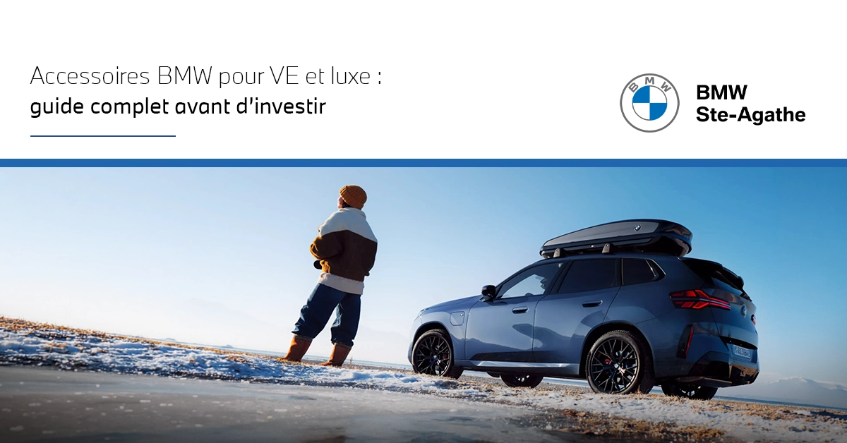 Accessoires BMW pour VE et luxe : guide complet avant d’investir