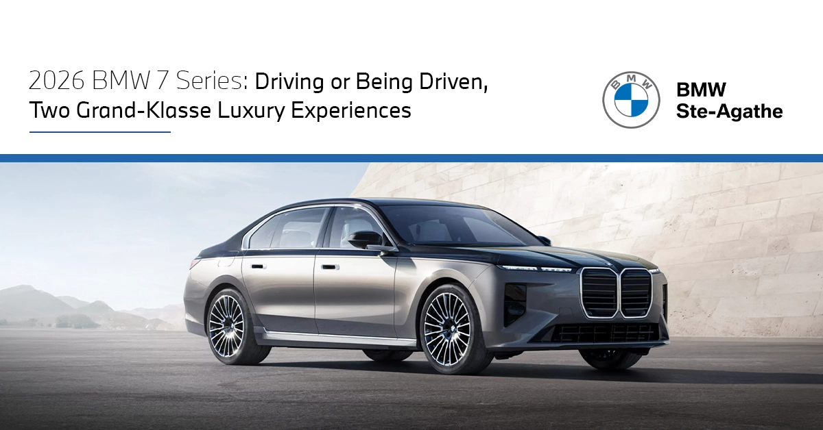 2026 BMW 7 Series: Drive or Be Driven, Two Grand-Klasse Luxury Experiences