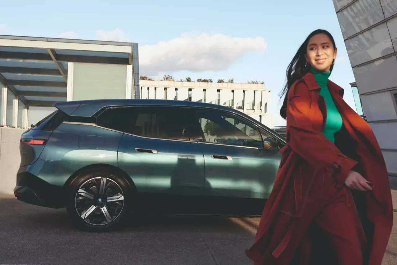 Une cliente entreprise ravie de sa flotte BMW.