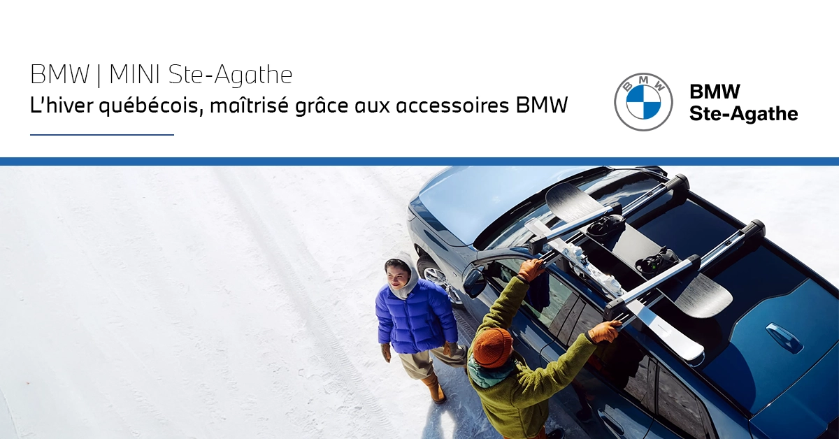 Accessoires BMW pour l’hiver : style, sécurité et performance
