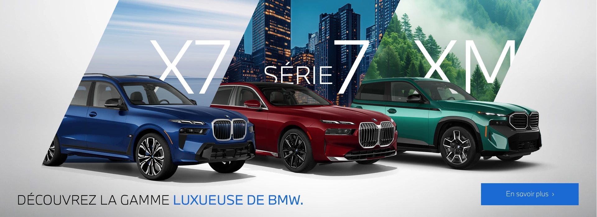 BMW - Haut de gamme - X7 | Série 7 | XM