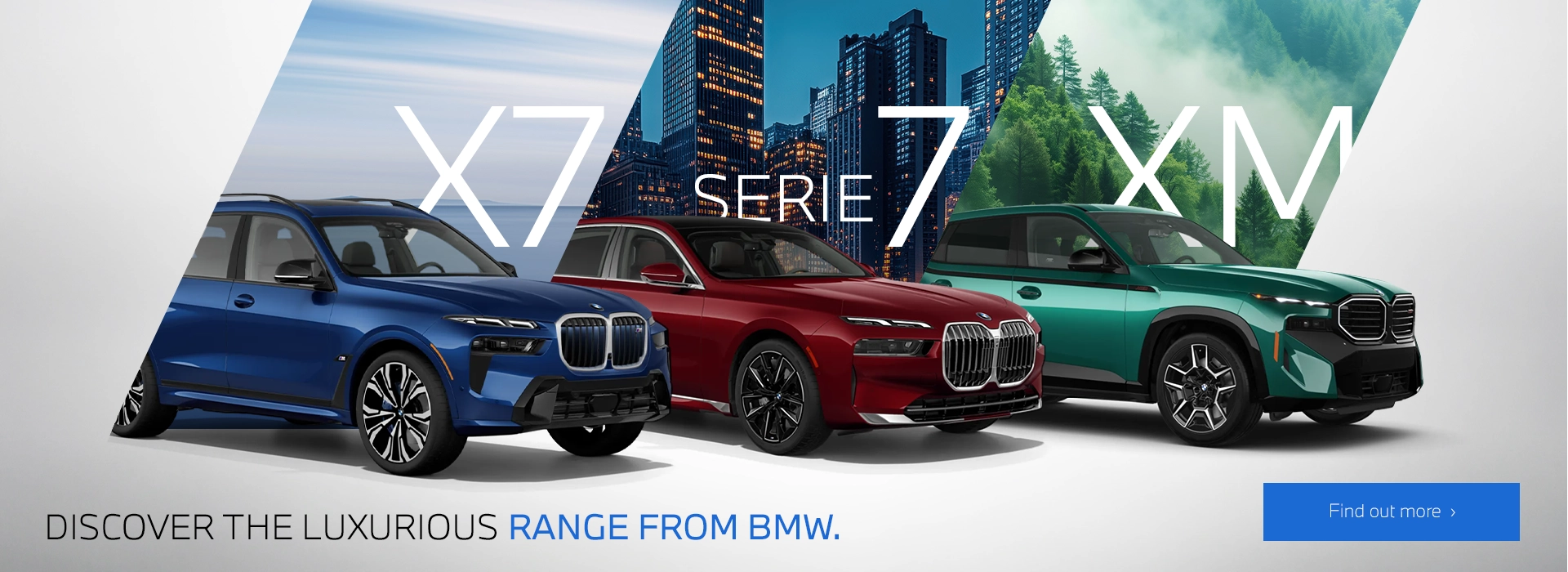 BMW - Grand Klasse - X7 | 7 Series | XM