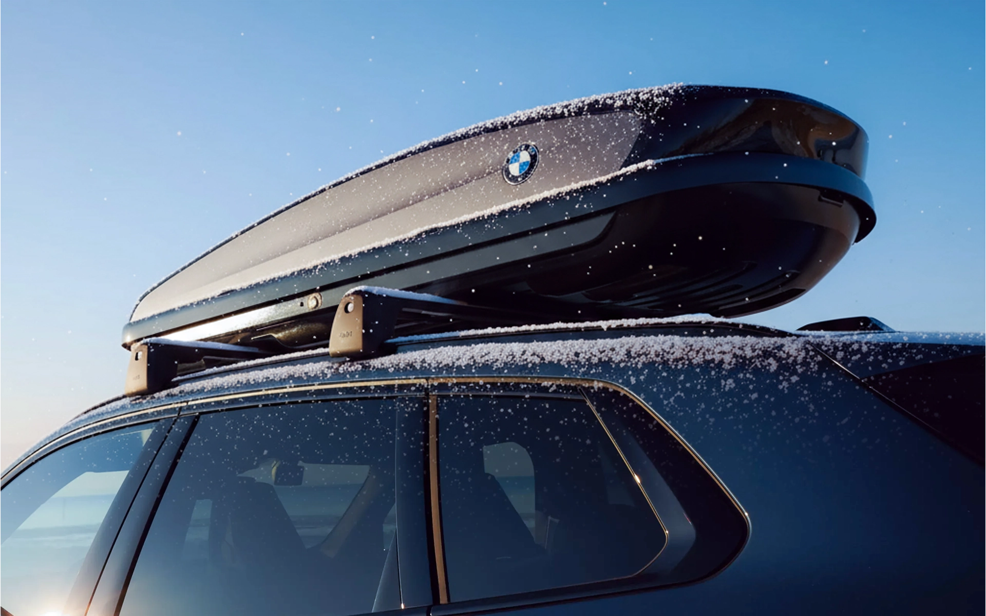 Image qui montre la boite de toit BMW.