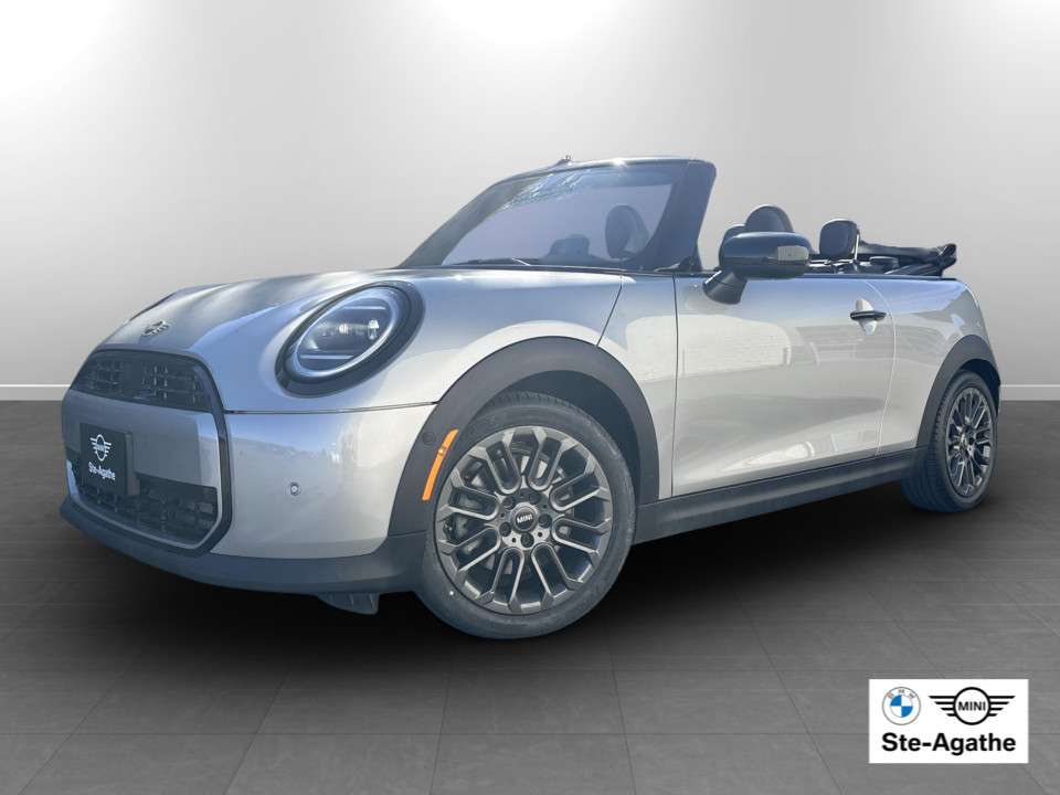 Silver 2025 MINI Cooper Convertible Front-Wheel Drive Automatic