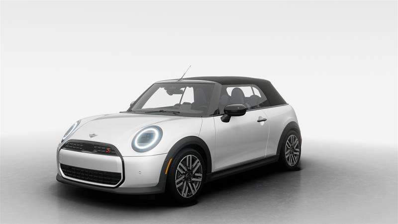 White 2026 MINI Cooper Convertible Front-Wheel Drive 4-Speed Automatic