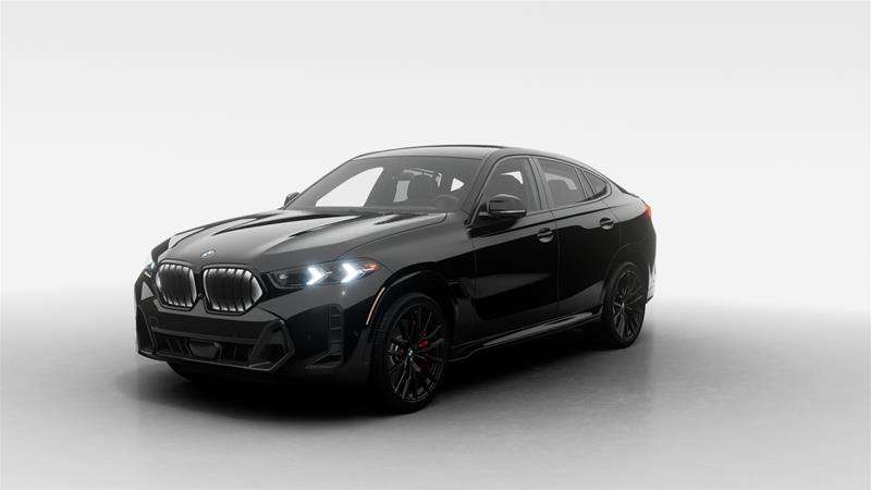 Black 2027 BMW X6 SUV / Crossover All-Wheel Drive Automatic
