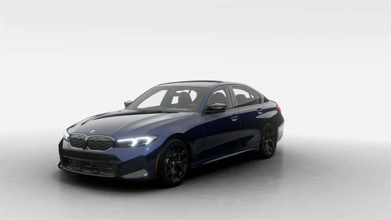 Blue 2026 BMW 3 Series Sedan All-Wheel Drive Automatic